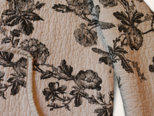 Load image into Gallery viewer, Large Light Grey/Dark Blue Quilt Boncho