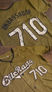 Oil Rags DCCX, 'Ambassador' baseball jersey
