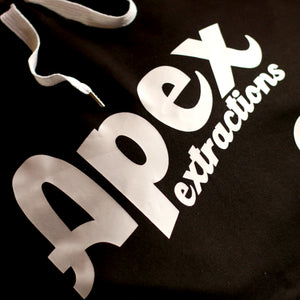 aE x Oil Rags, 'Wonky' pull-over hoodie